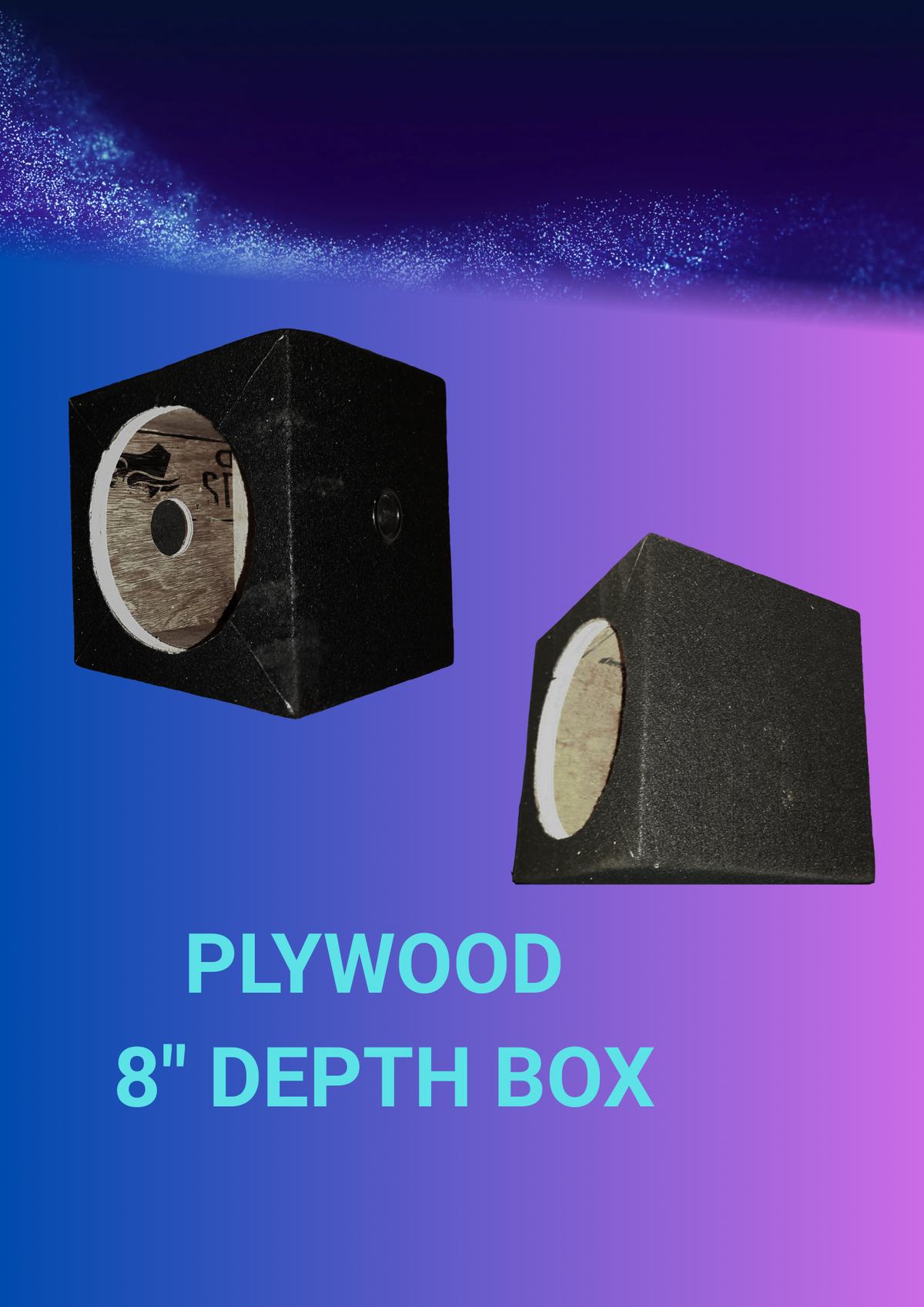 PLYWOOD 8" DEPTH BOX