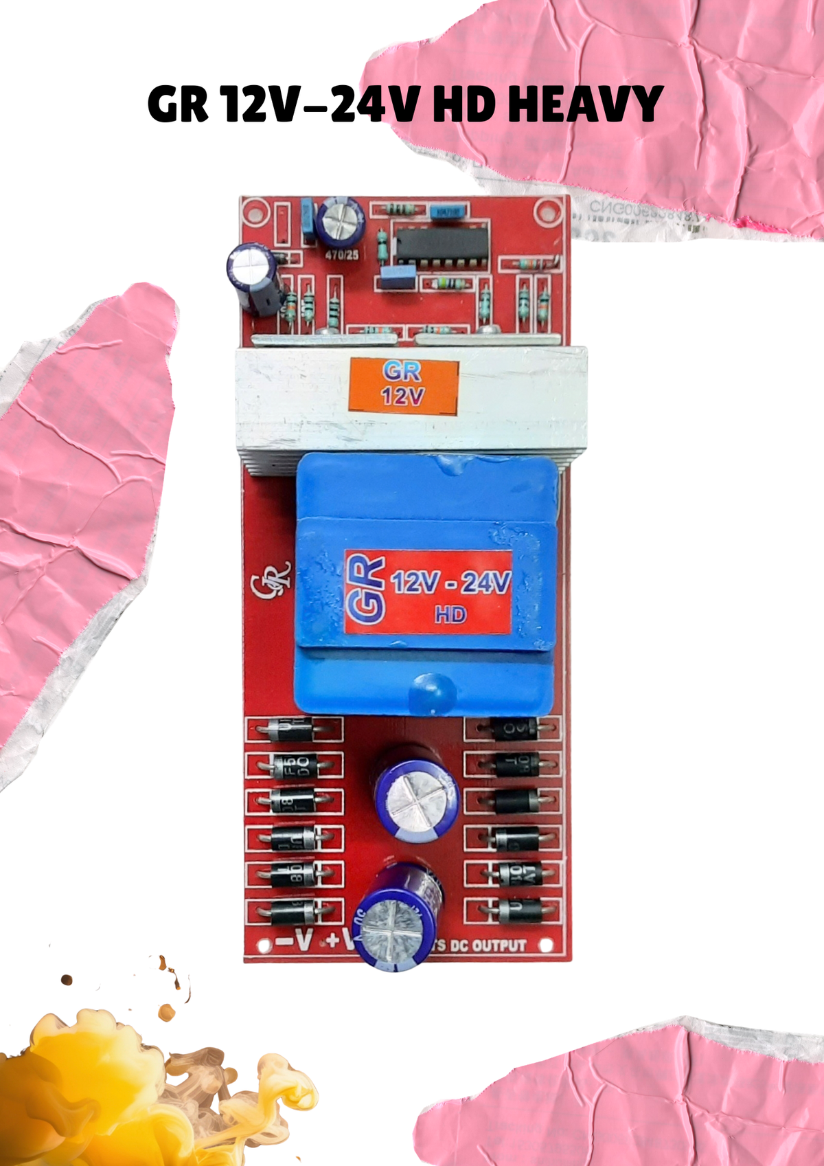 GR 12 TO 24V SMPS BD HEAVY