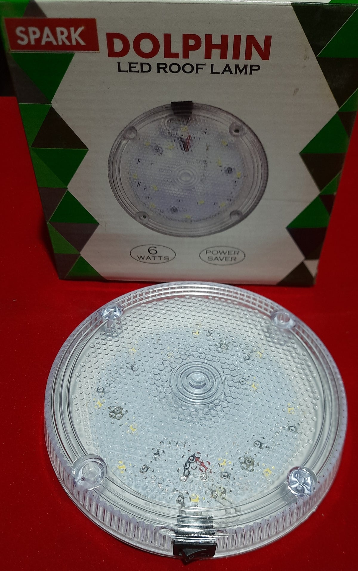 SPARK DOLPHIN ROUND LED ROOF LAMP 6W/12V
