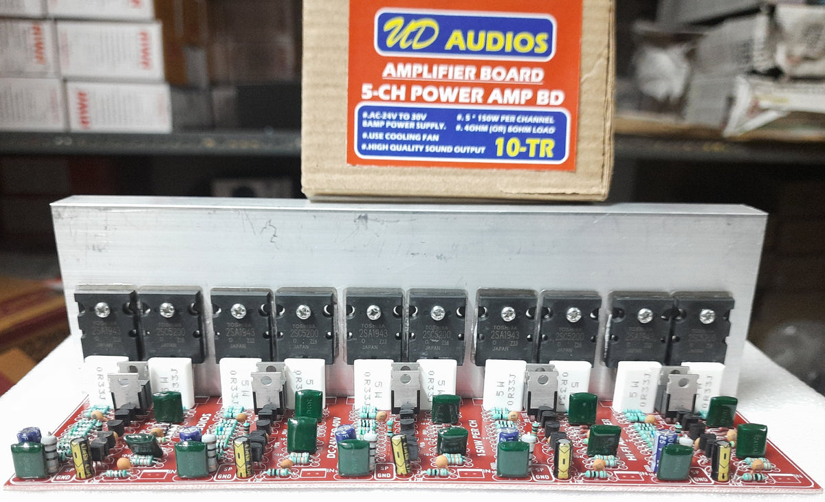 ULTRA 10 FET 5CH AMP BD