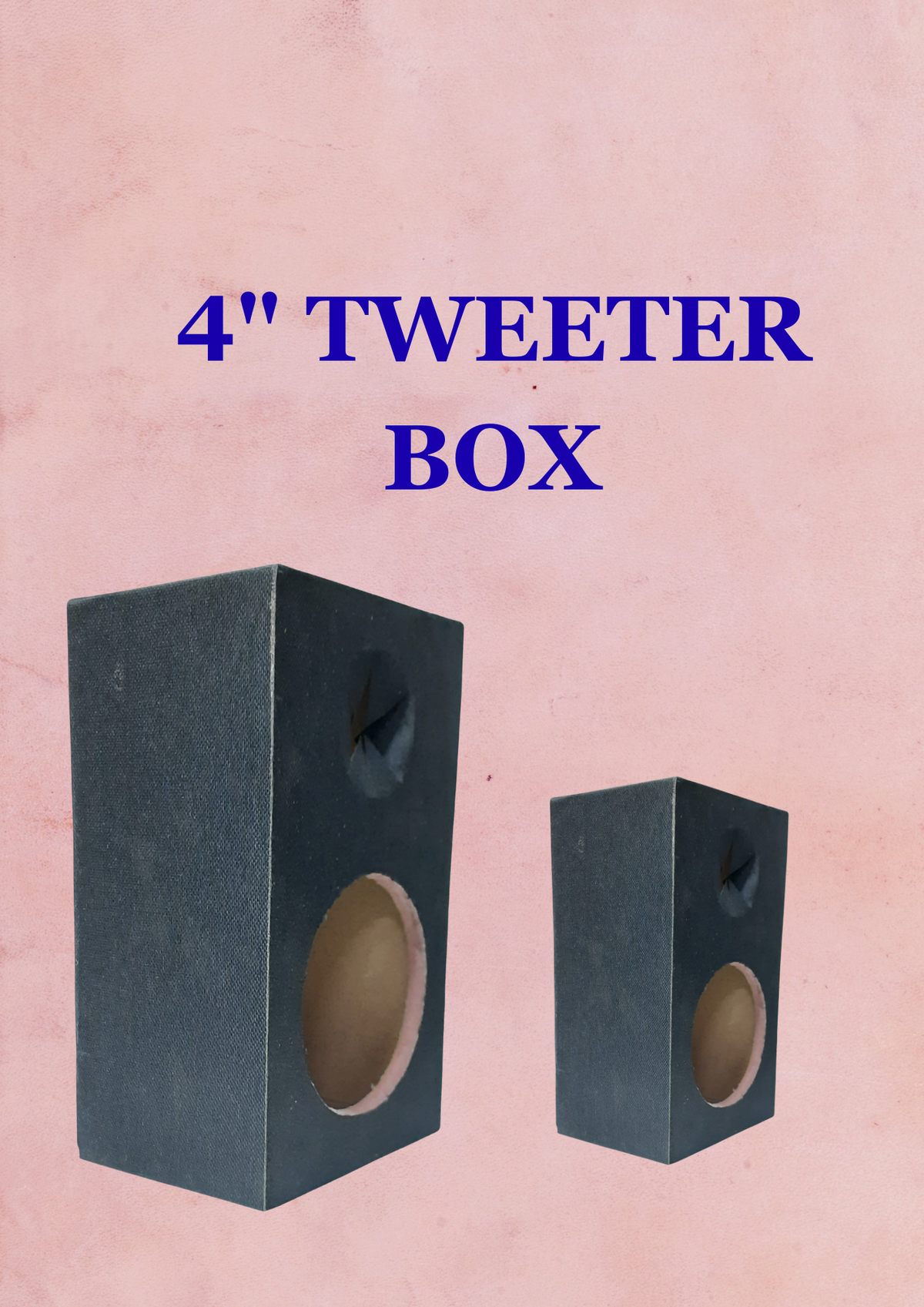 4" TWEETER BOX