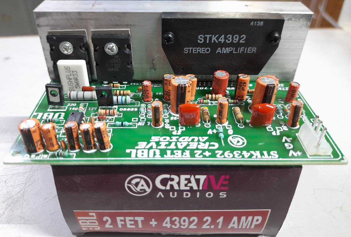 CREATIVE 2FET + 4392 2.1 AMP BOARD