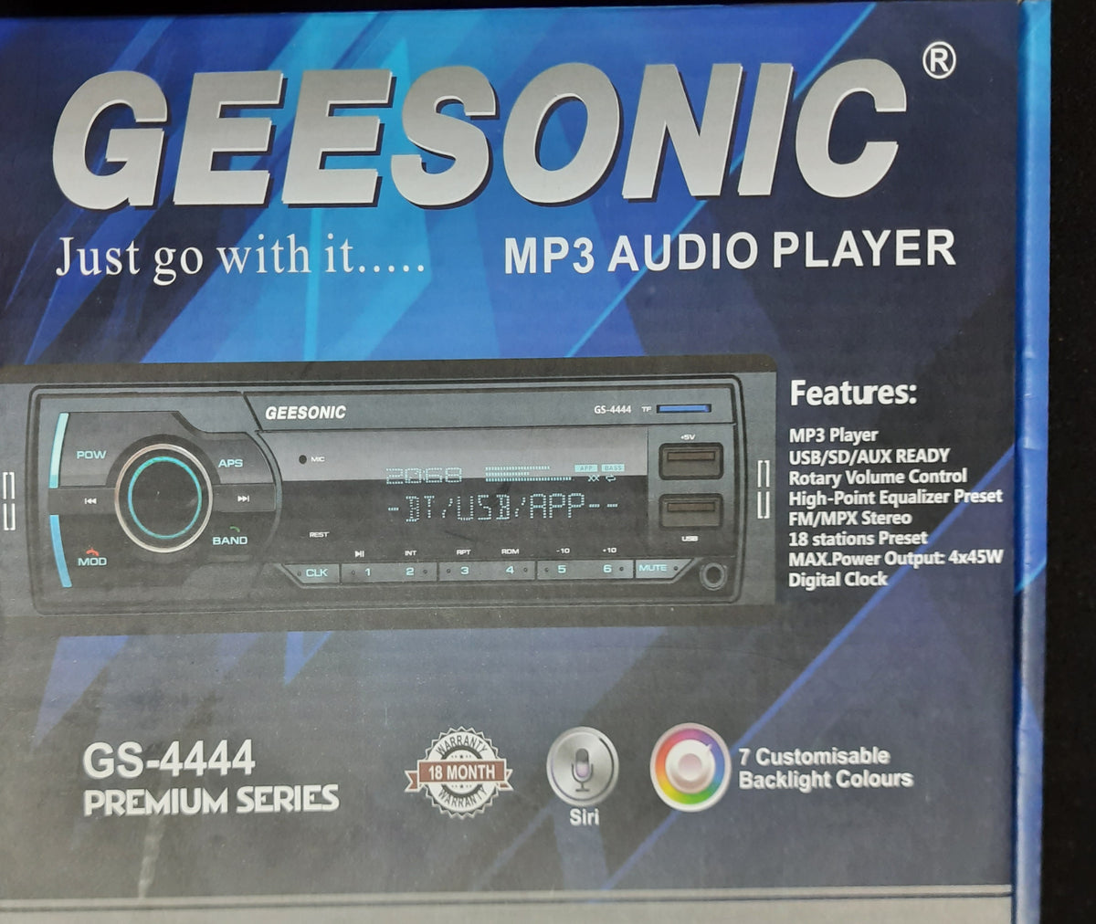 GEESONIC PREMIUM CAR SET GS-4444