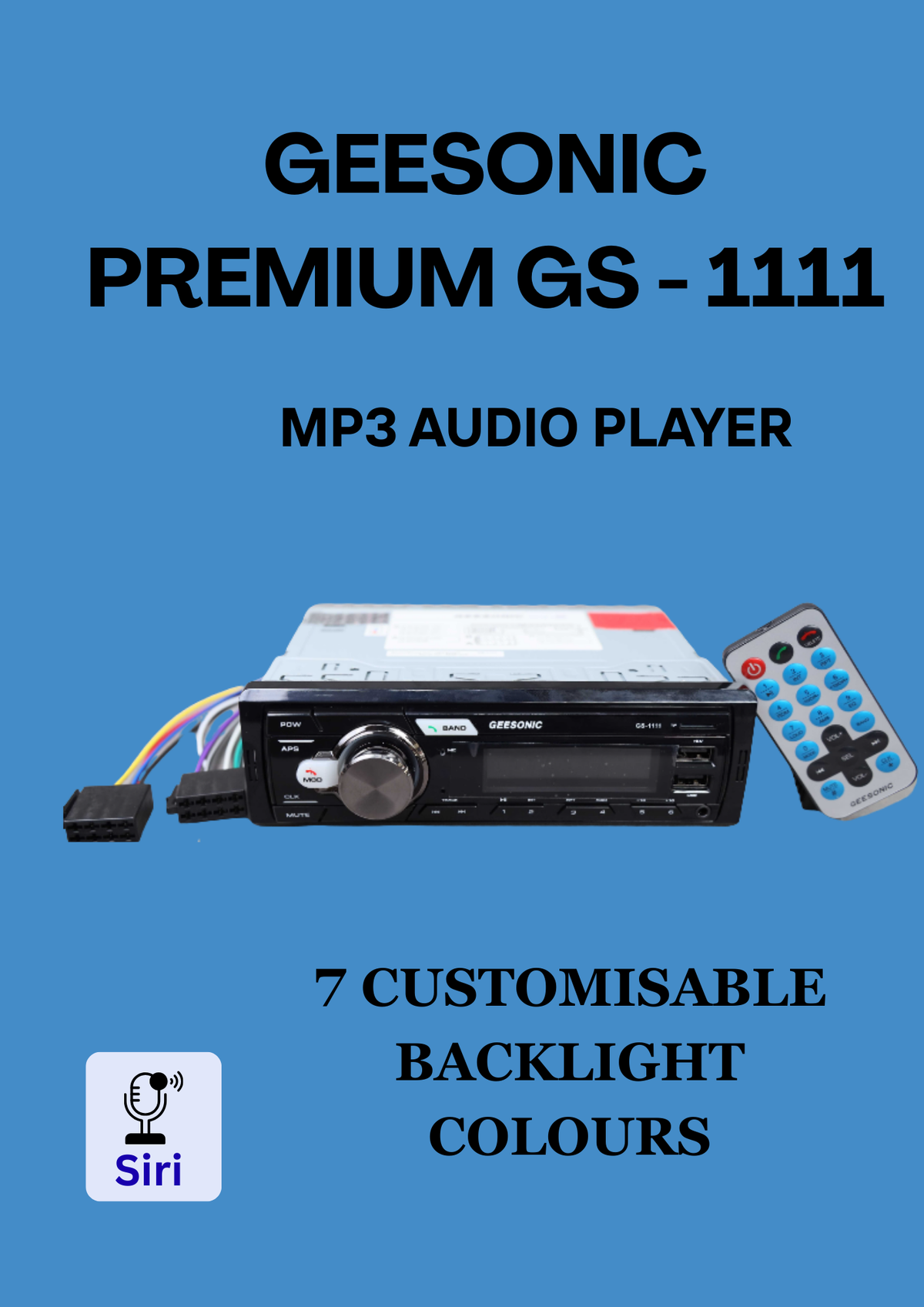 GEESONIC PREMIUM CAR SET GS-1111