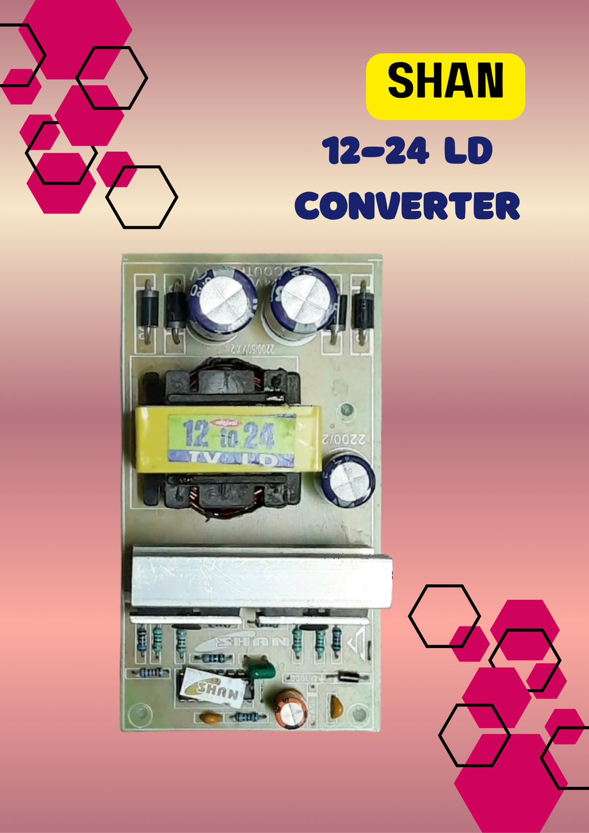 SHAN 12 TO 24V SMPS BD LD
