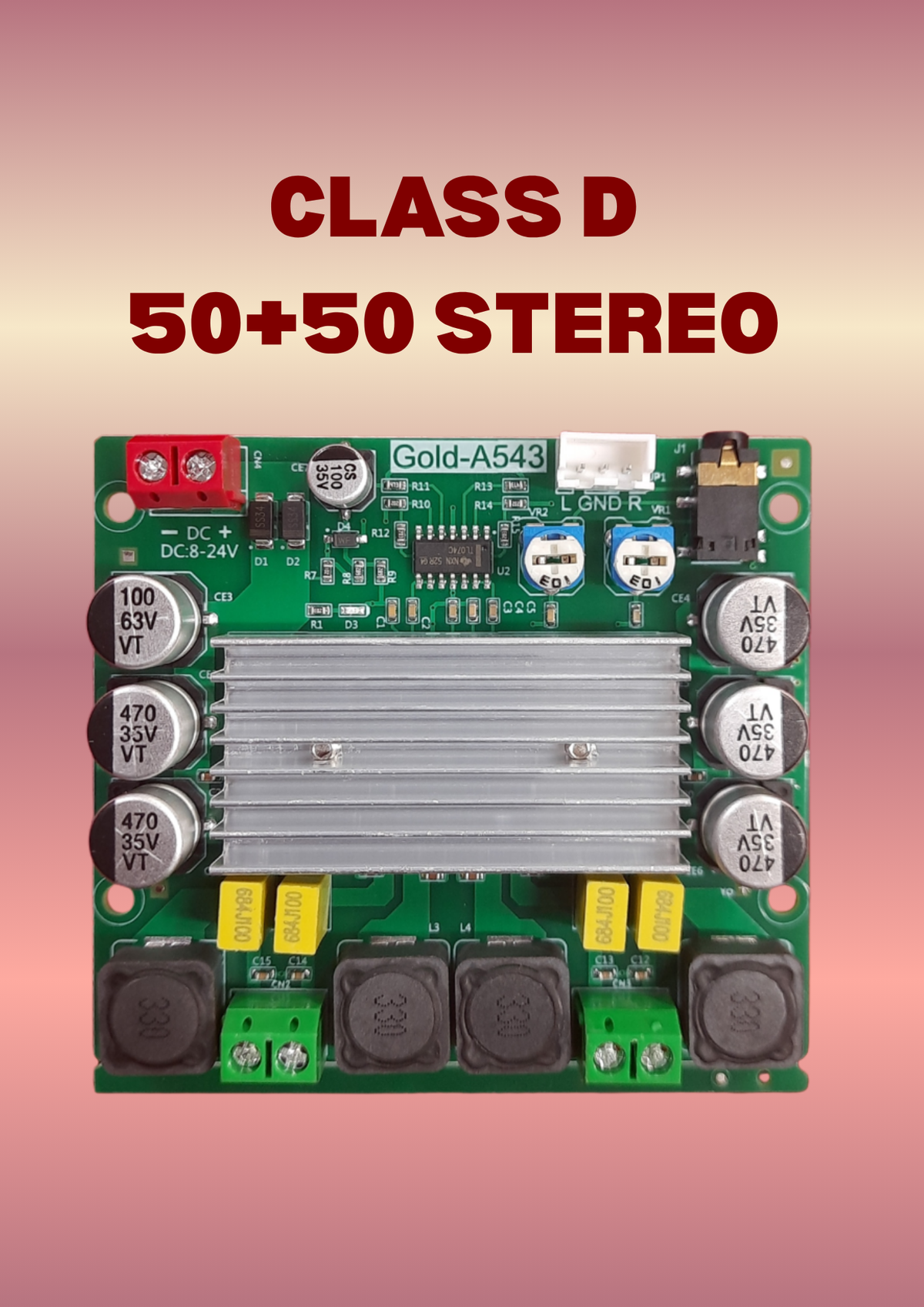 THUNDER CLASS-D BD 50+50 ST