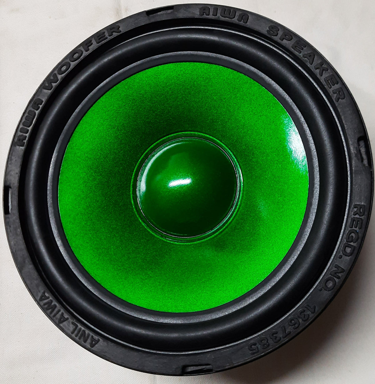 AIWA 8"100W COLOUR WOOFER 120mm GREEN