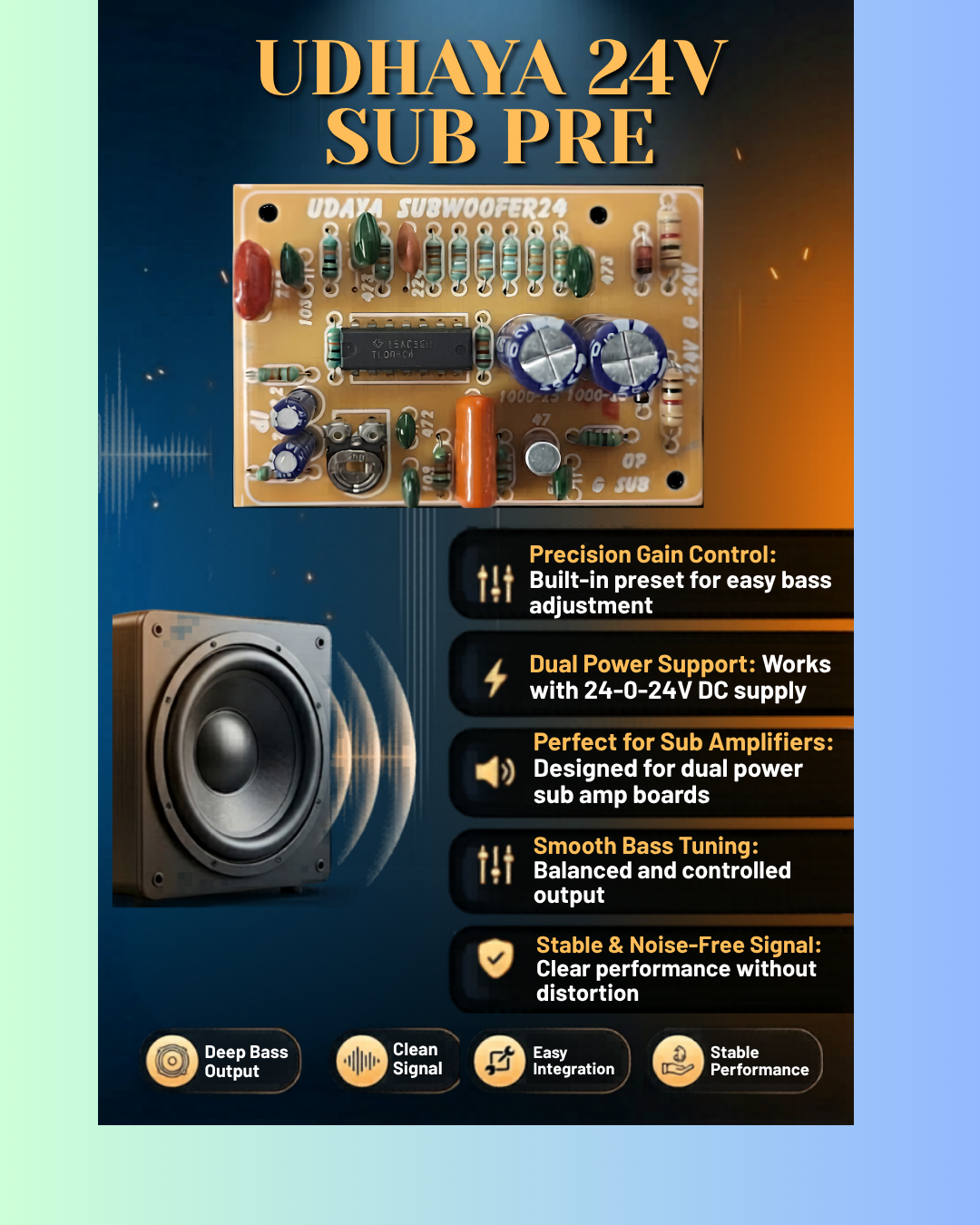 UDHAYA 24V SUB PRE