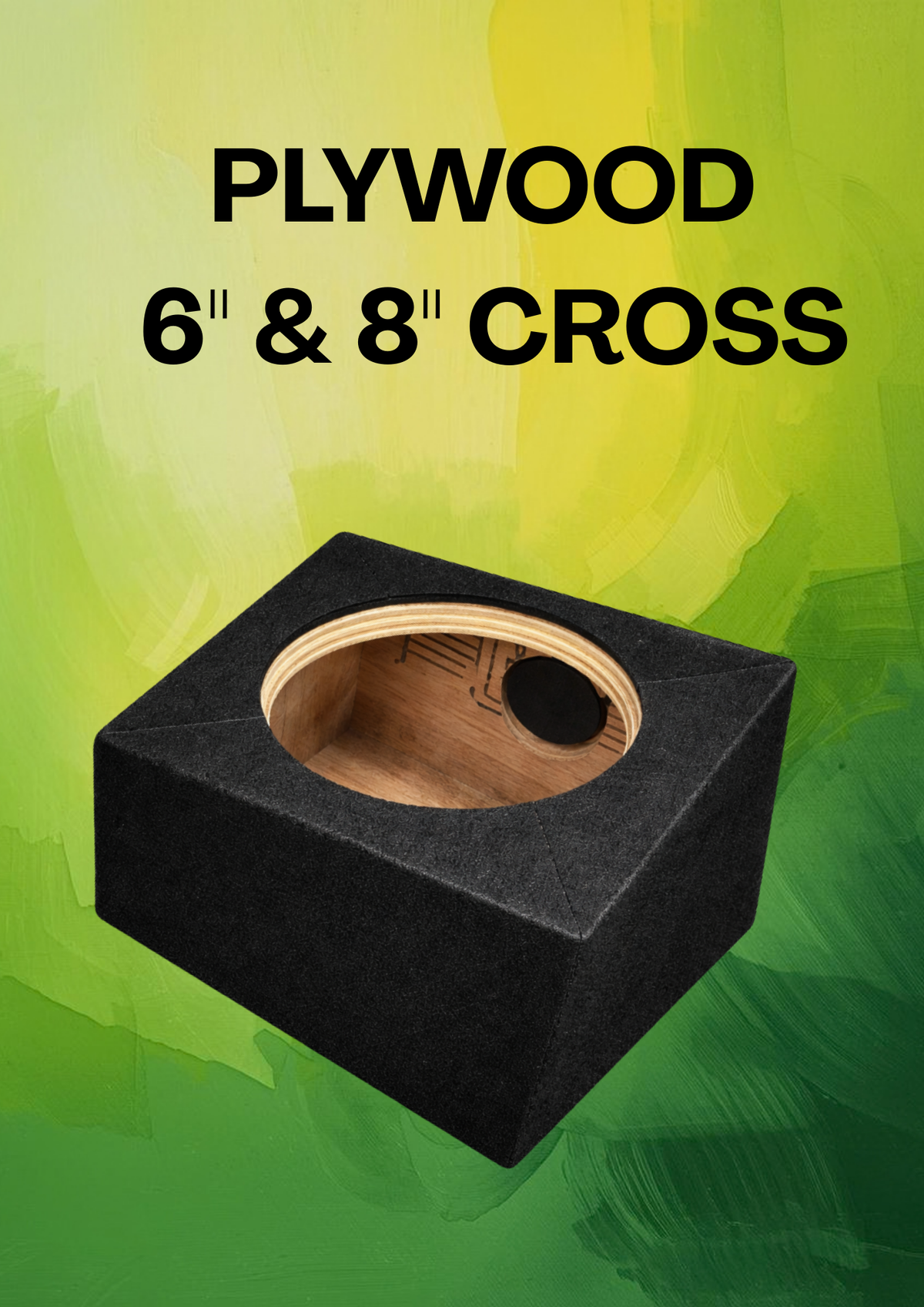 PLYWOOD 8" CROSS BOX