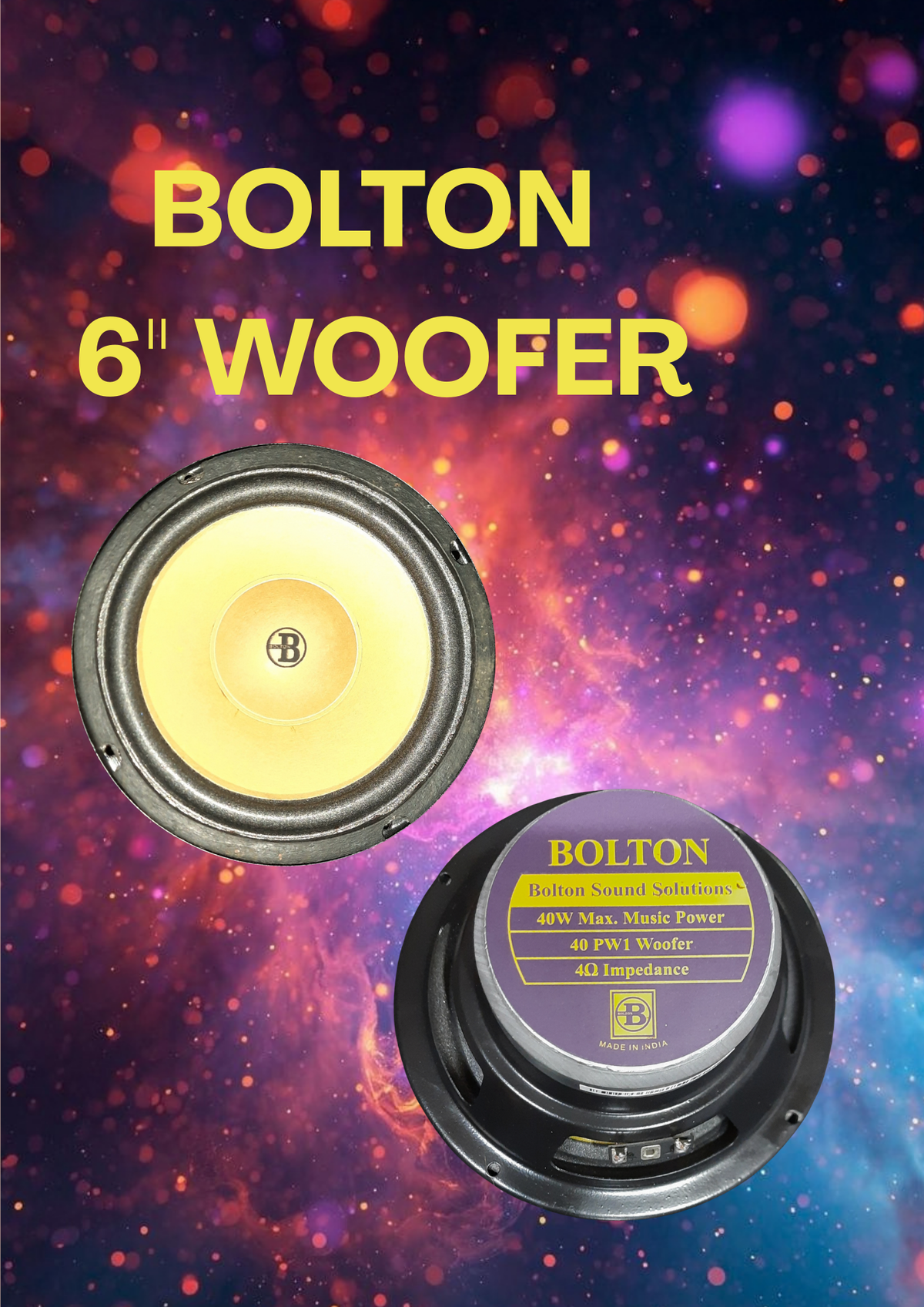BOLTON 6" WOOFER
