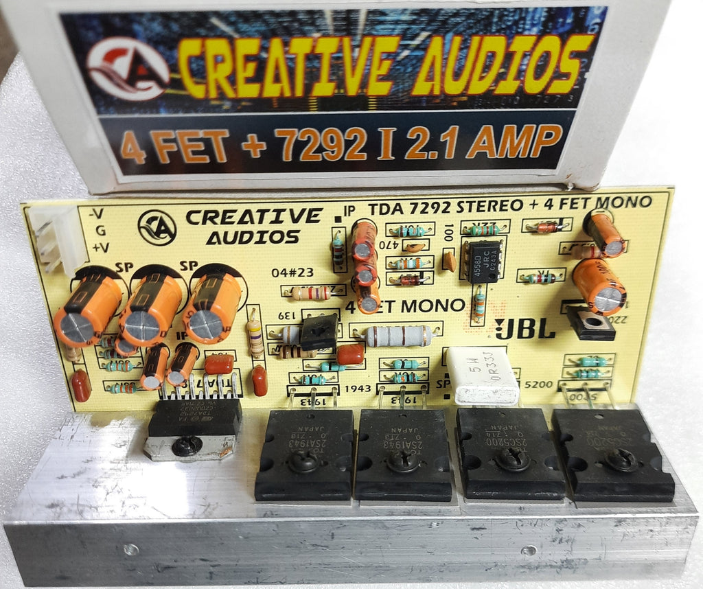 CREATIVE 4FET + 7292 2.1 AMP BD