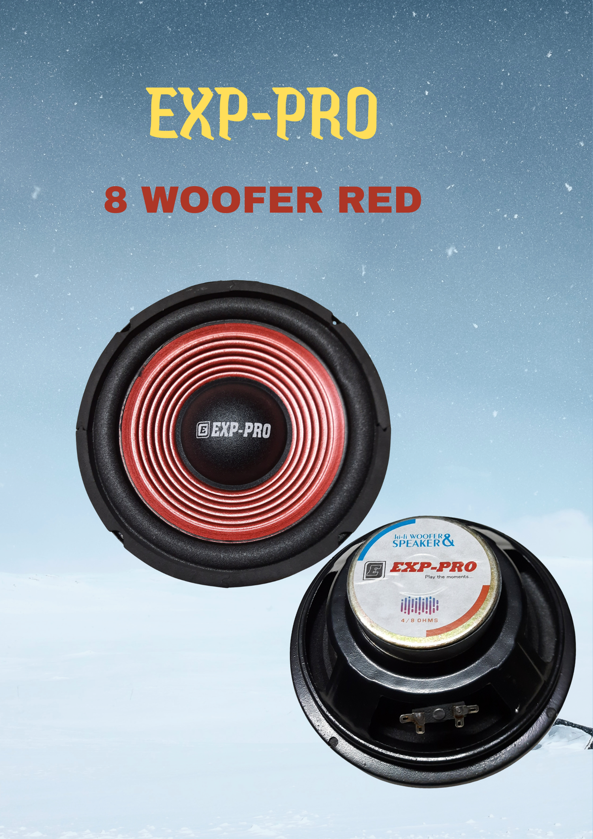 EXPRO 8" WOOFER