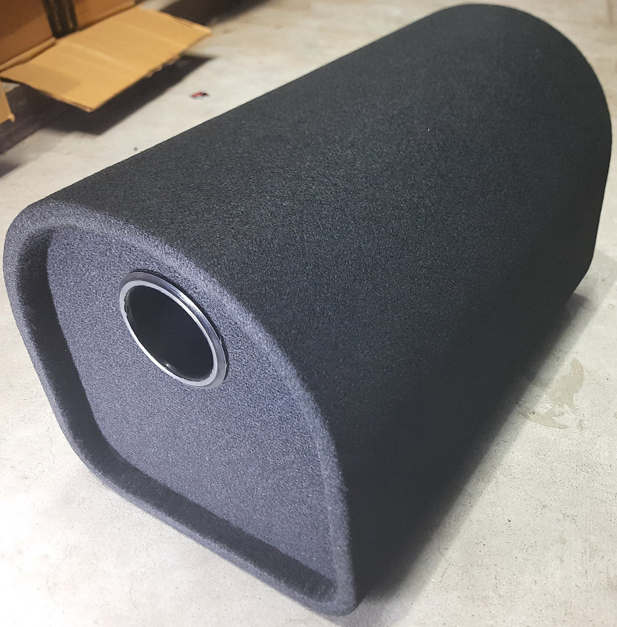 10" HALF ROUND BASS TUBE BOX
