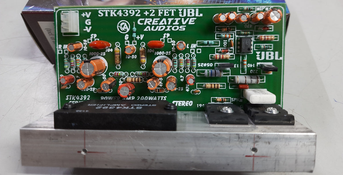 CREATIVE 2FET + 4392 2.1 AMP BOARD