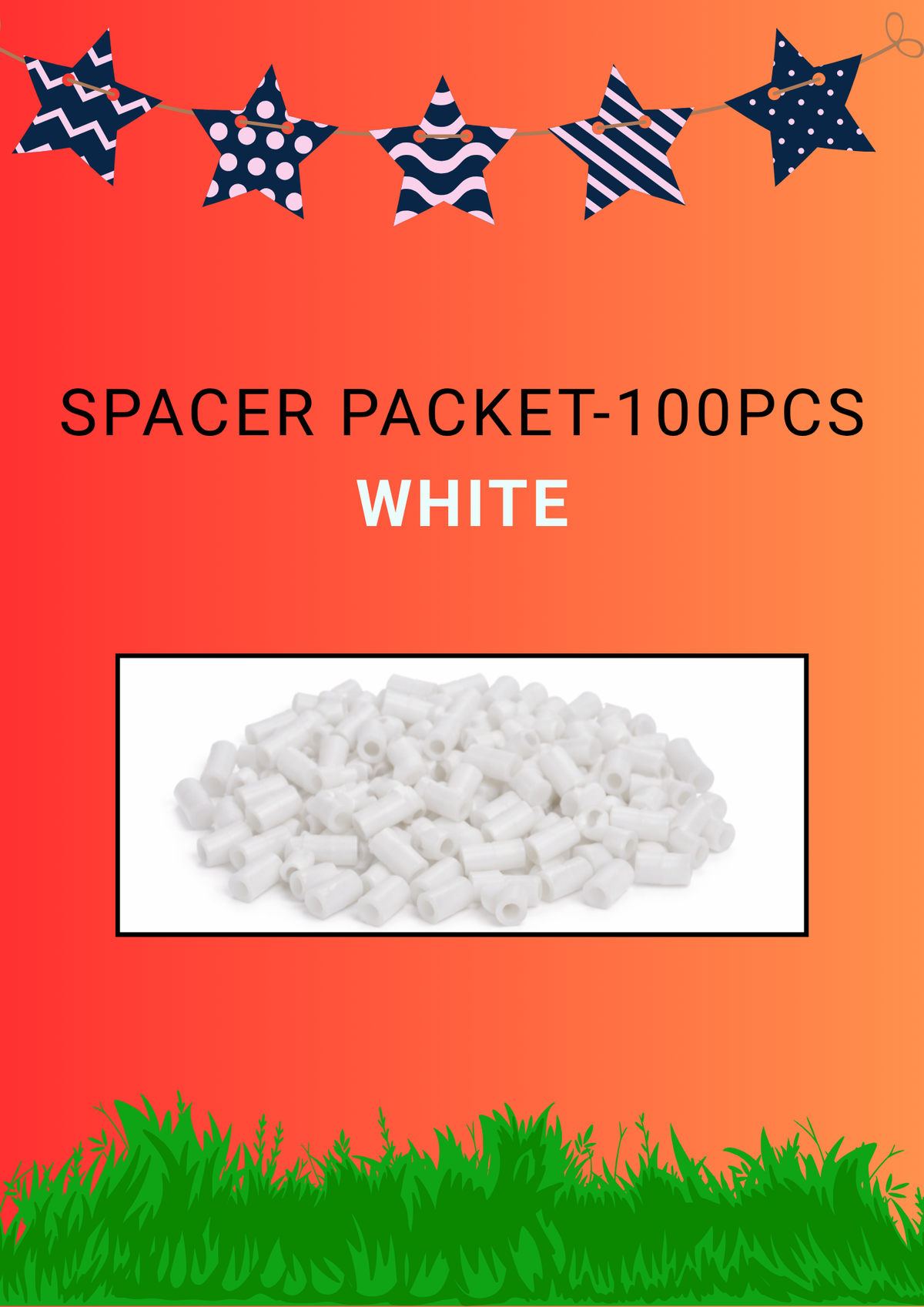 SPACER PKT 100PCS / SPACER FOR PCB