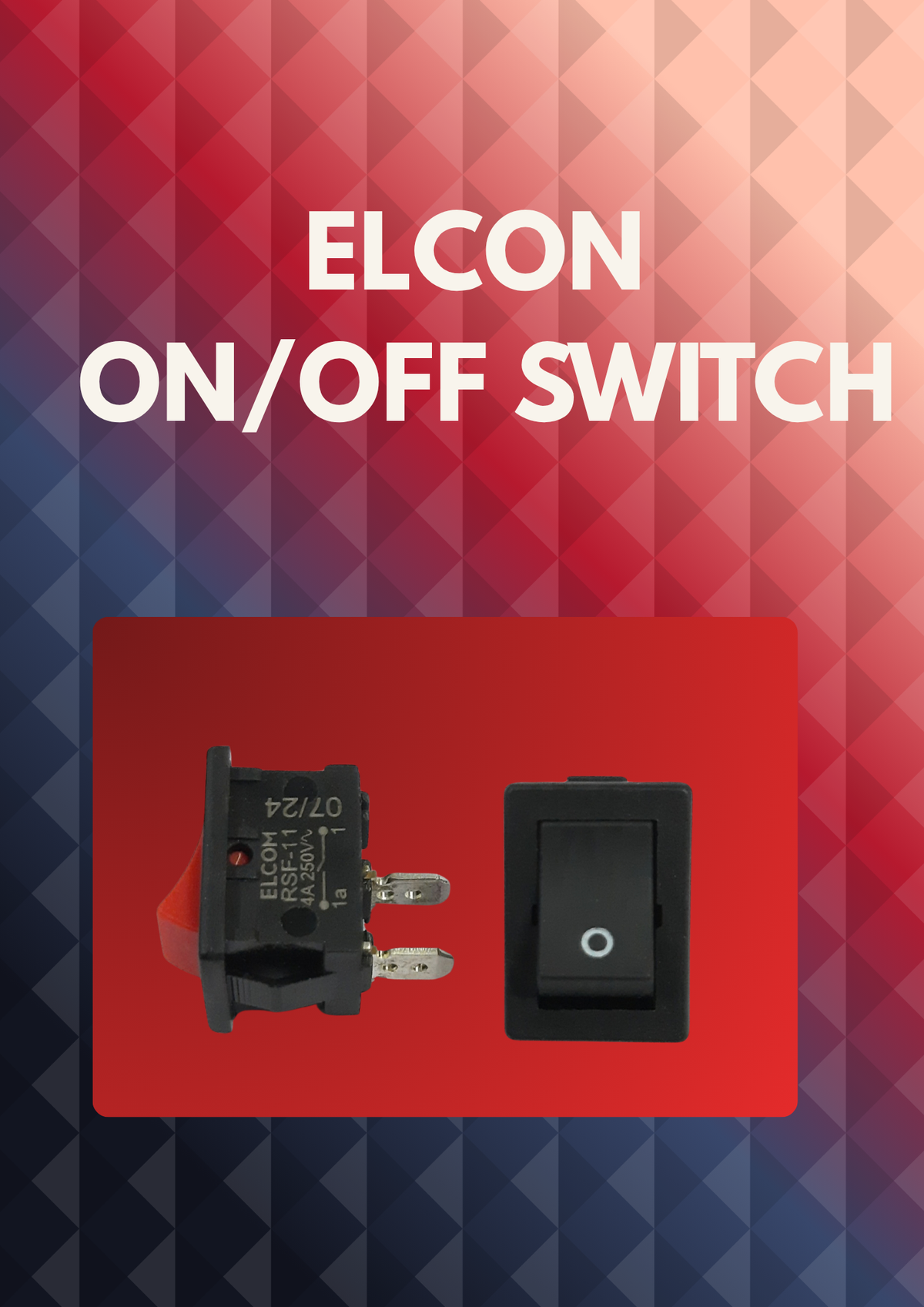 CFL ELCOM SWITCH ON/OFF