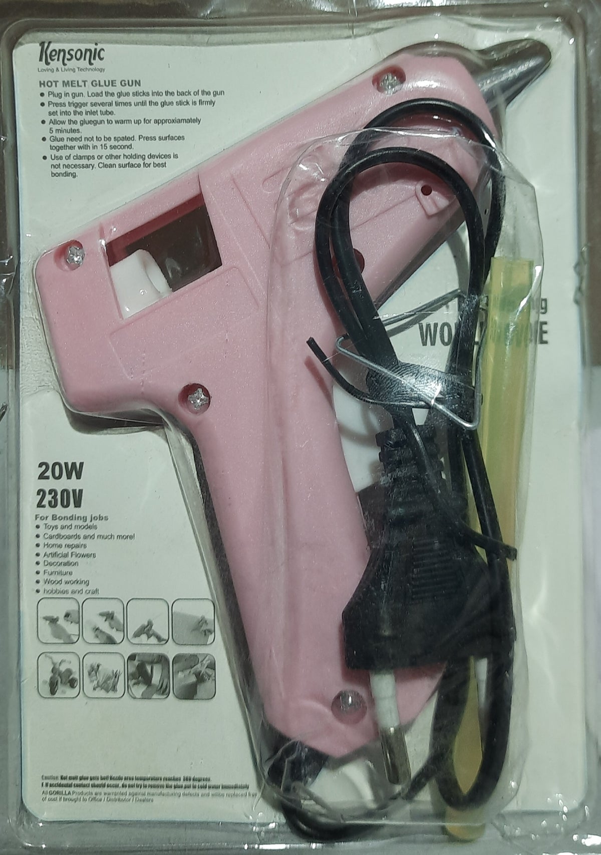 KENSONIC GLUE GUN 20W/230V