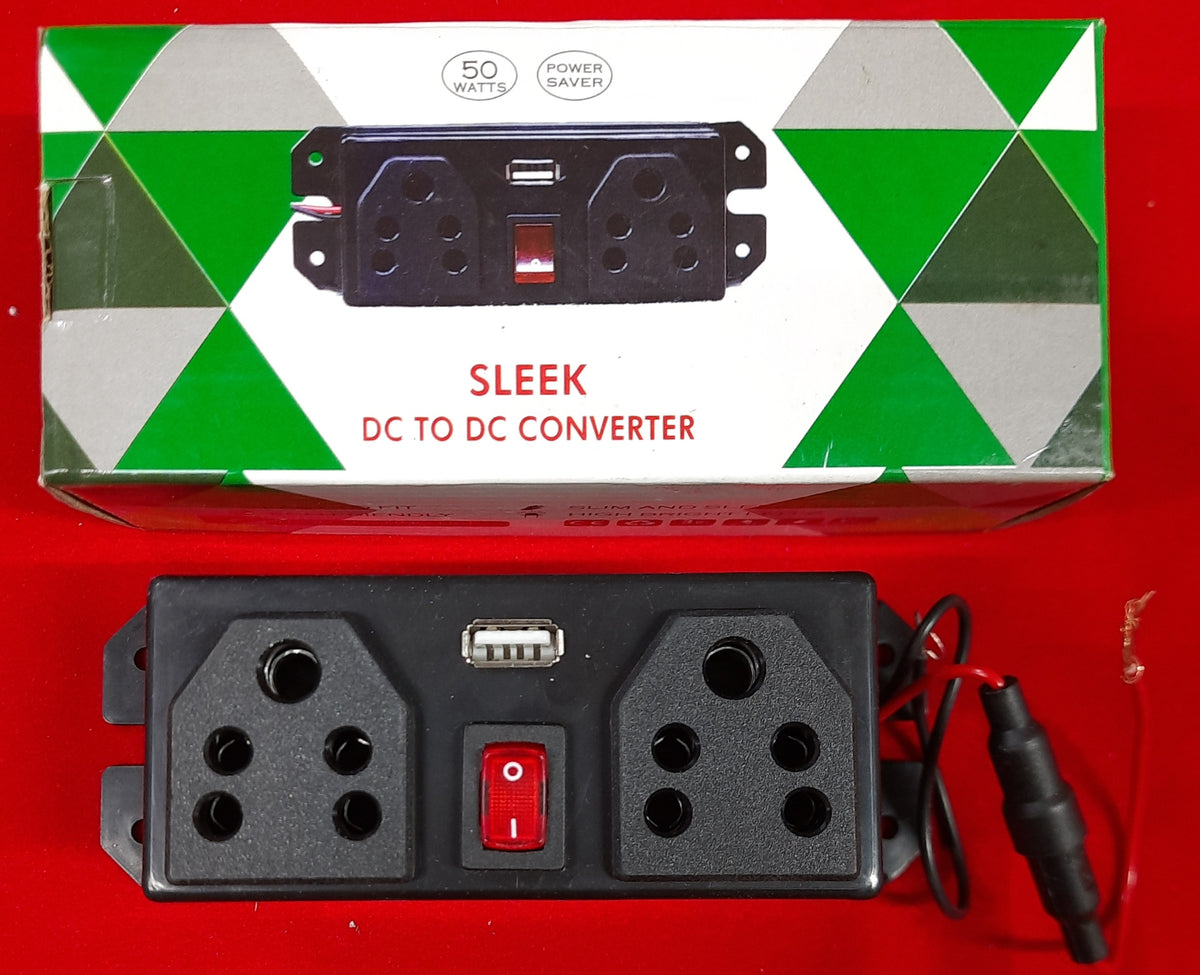 SPARK SLEEK DC TO DC CONVERTER 12V WITH USB