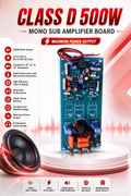 CLASS D 500W MONO SUB