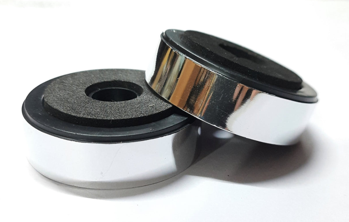 FANCY BOTTOM BUSH SILVER BIG(4PCS)