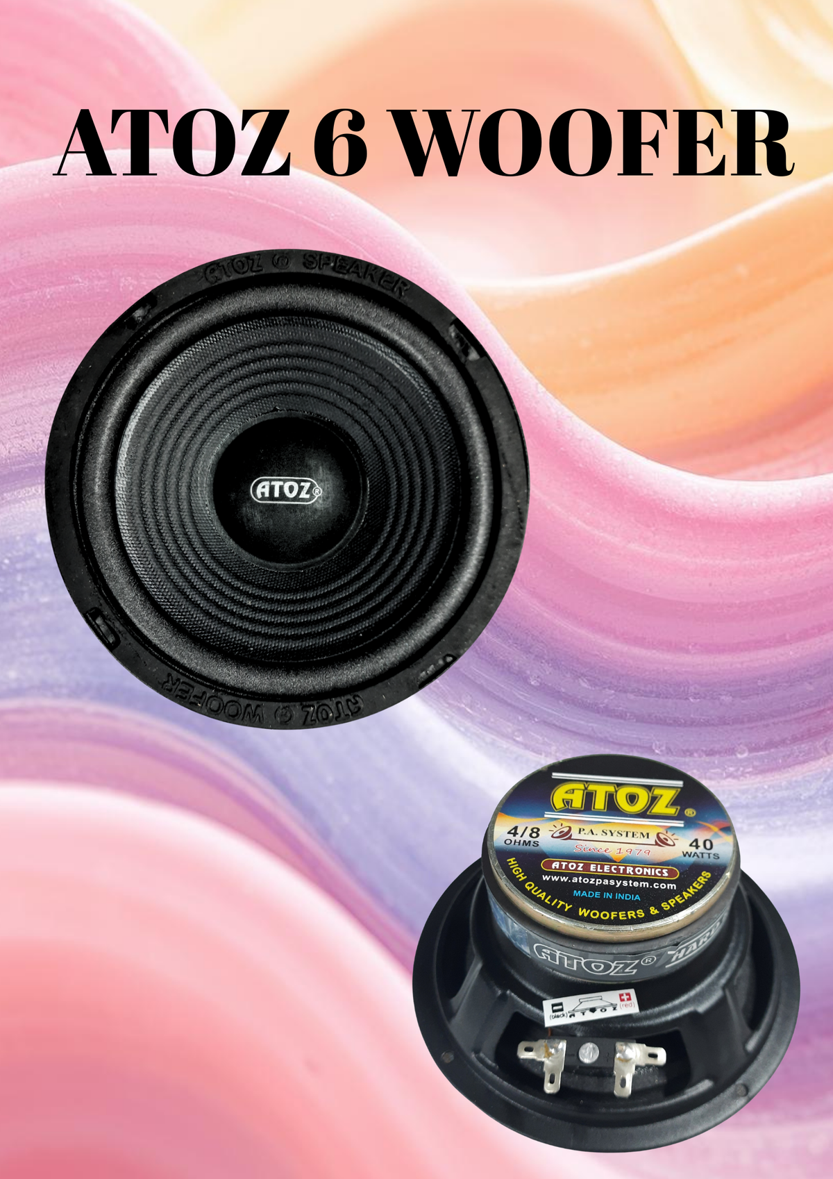ATOZ 6" WOOFER