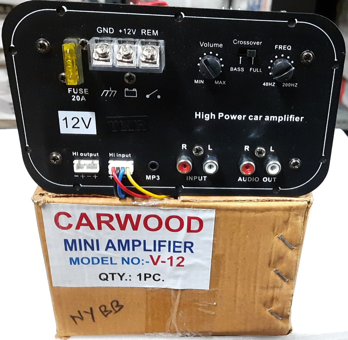 CARWOOD SUB AMP(MODEL:V-12)