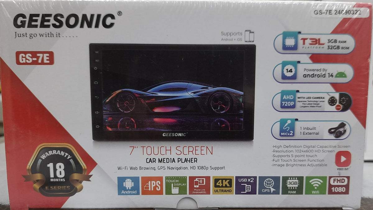 GEESONIC 7" ANDROID TV