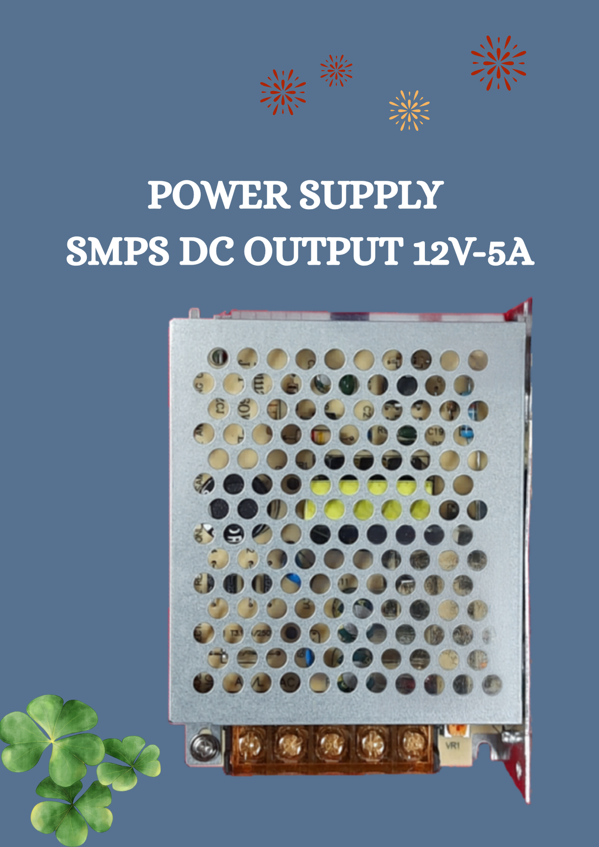POWER SUPPLY SMPS DCOUTPUT 12V-5A