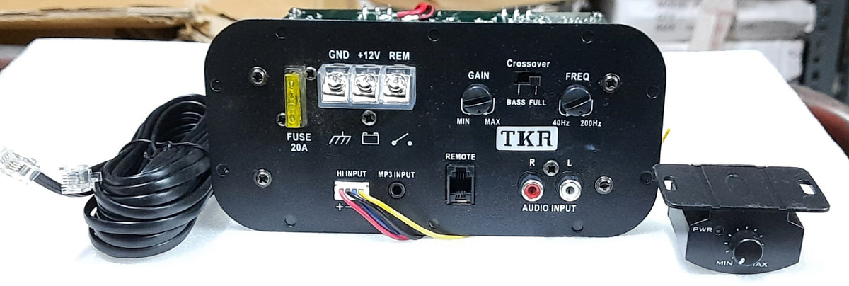 TKR SUB AMP WITH CONTROL