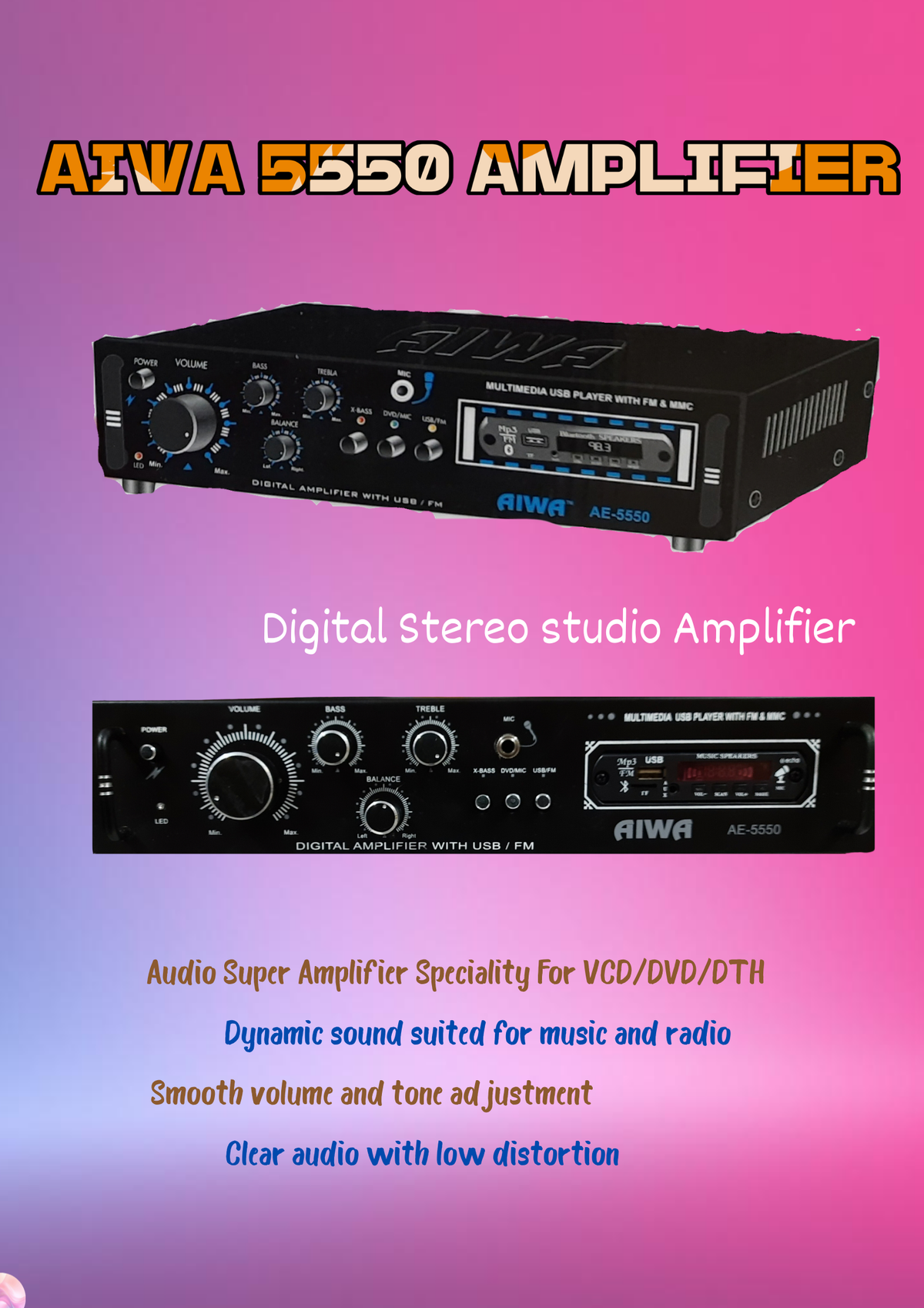 AIWA 5550 BIG AMP