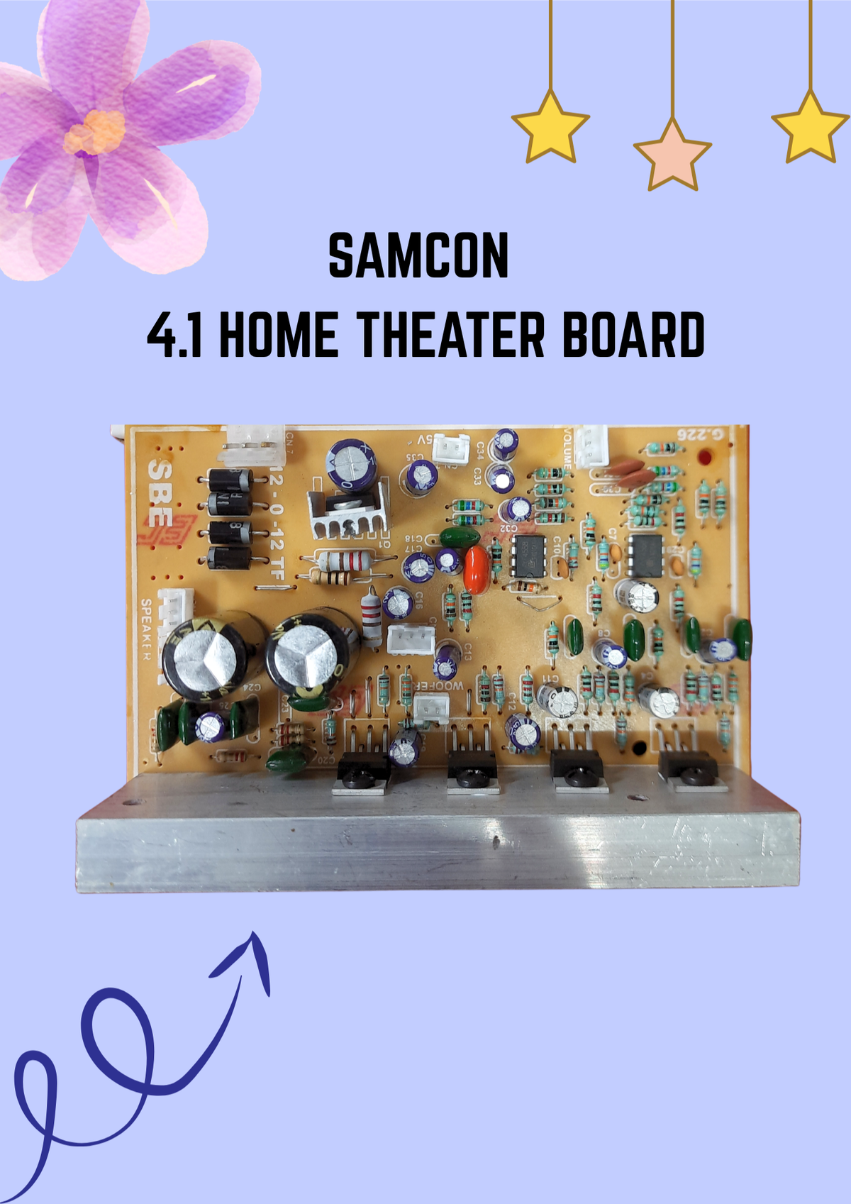SAMCON 4.1 HOME THEATER BOARD