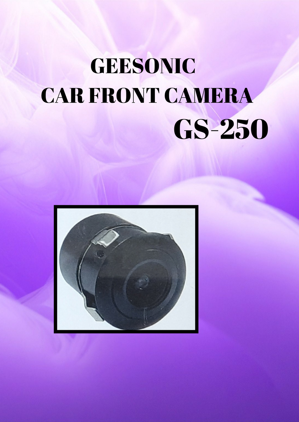 GEESONIC GS-250 CAR HD FRONT CAMERA