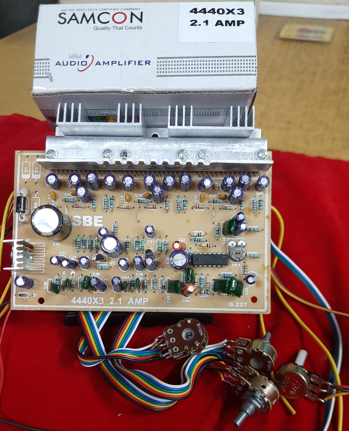SAMCON 4440X3 2.1 AMP FULL BOARD