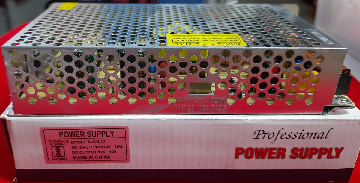 POWER SUPPLY SMPS DCOUTPUT 12V-10A