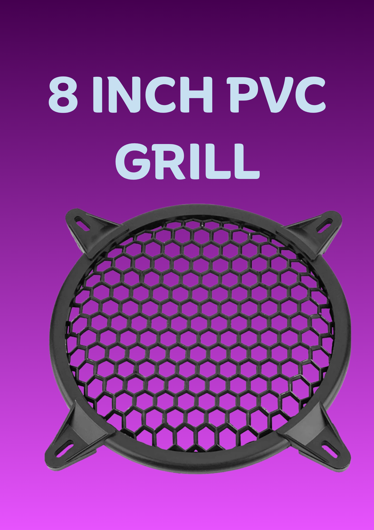 8" PVC GRILL