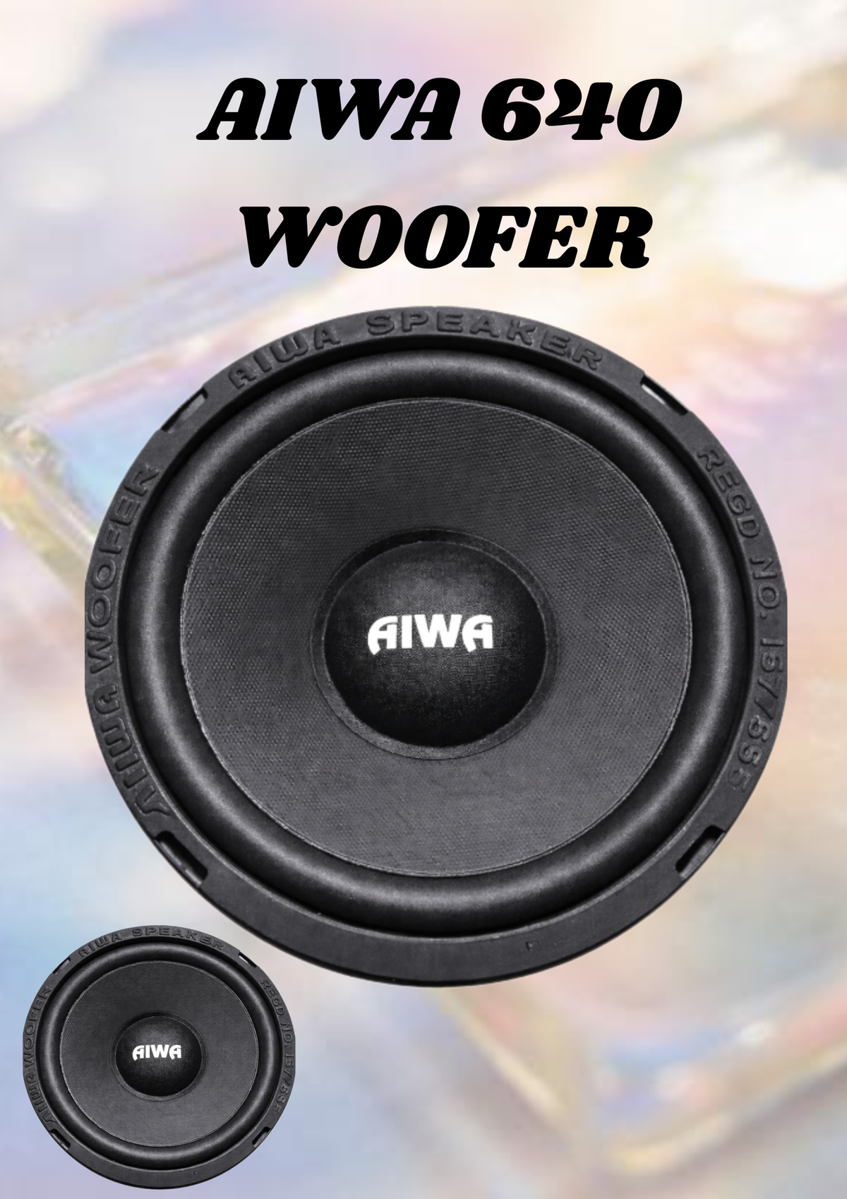 AIWA 6" WOOFER 40W
