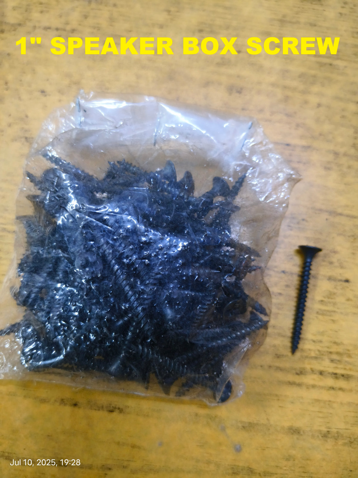 1" SPEAKER BOX SCREW PKT / SCREW FOR PCB FITTING
