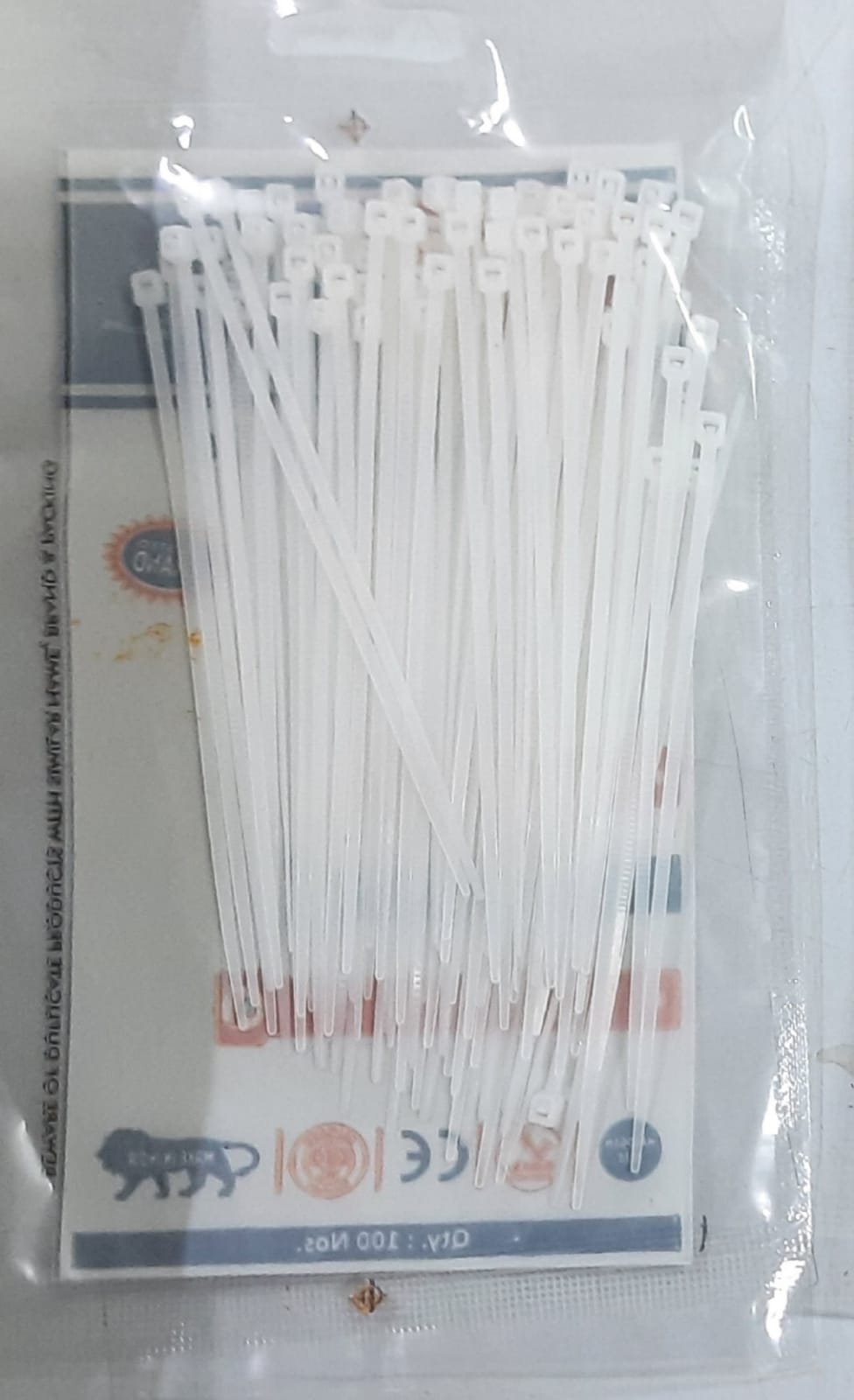 CABLE TIE SMALL WHITE D-501