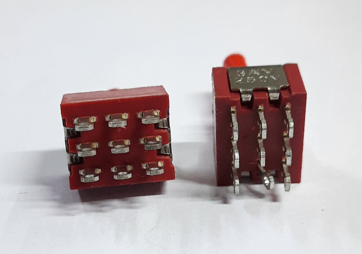 DPDT 9 PIN SWITCH