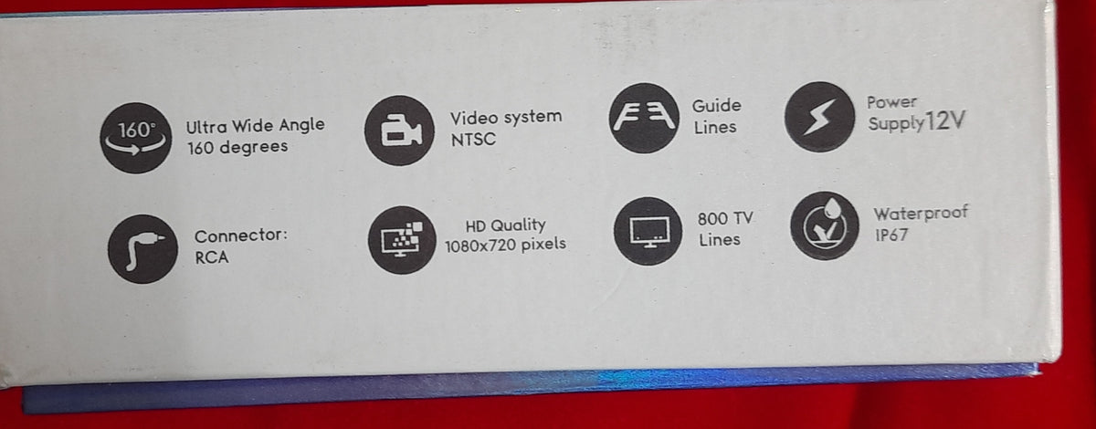 WORLDTECH HD LED CAR CAMERA
