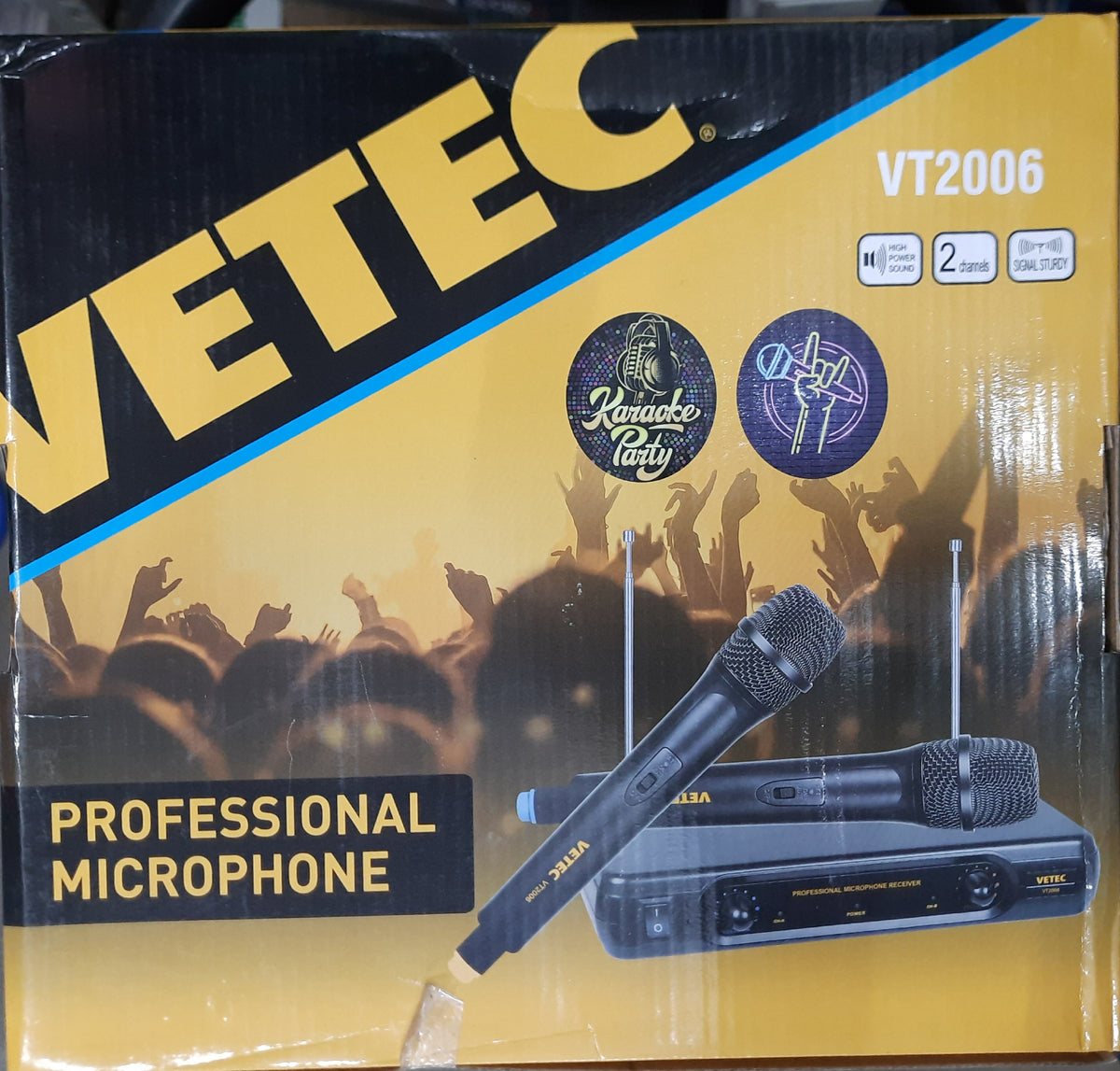 VETEC WIRELESS MIKE VT-2006 (DOUBLE MIKE)