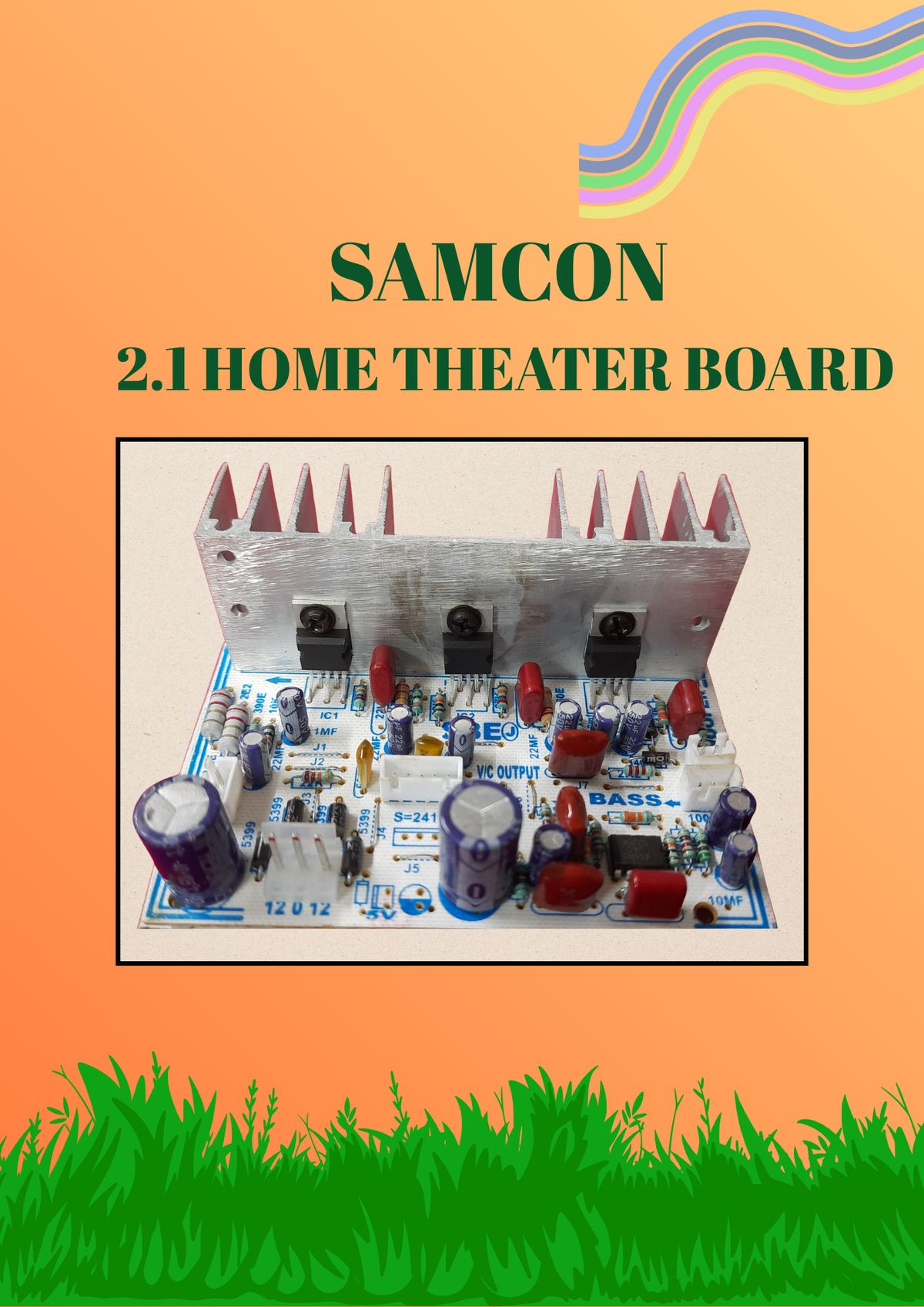 SAMCON 2.1 HOME THEATER BOARD