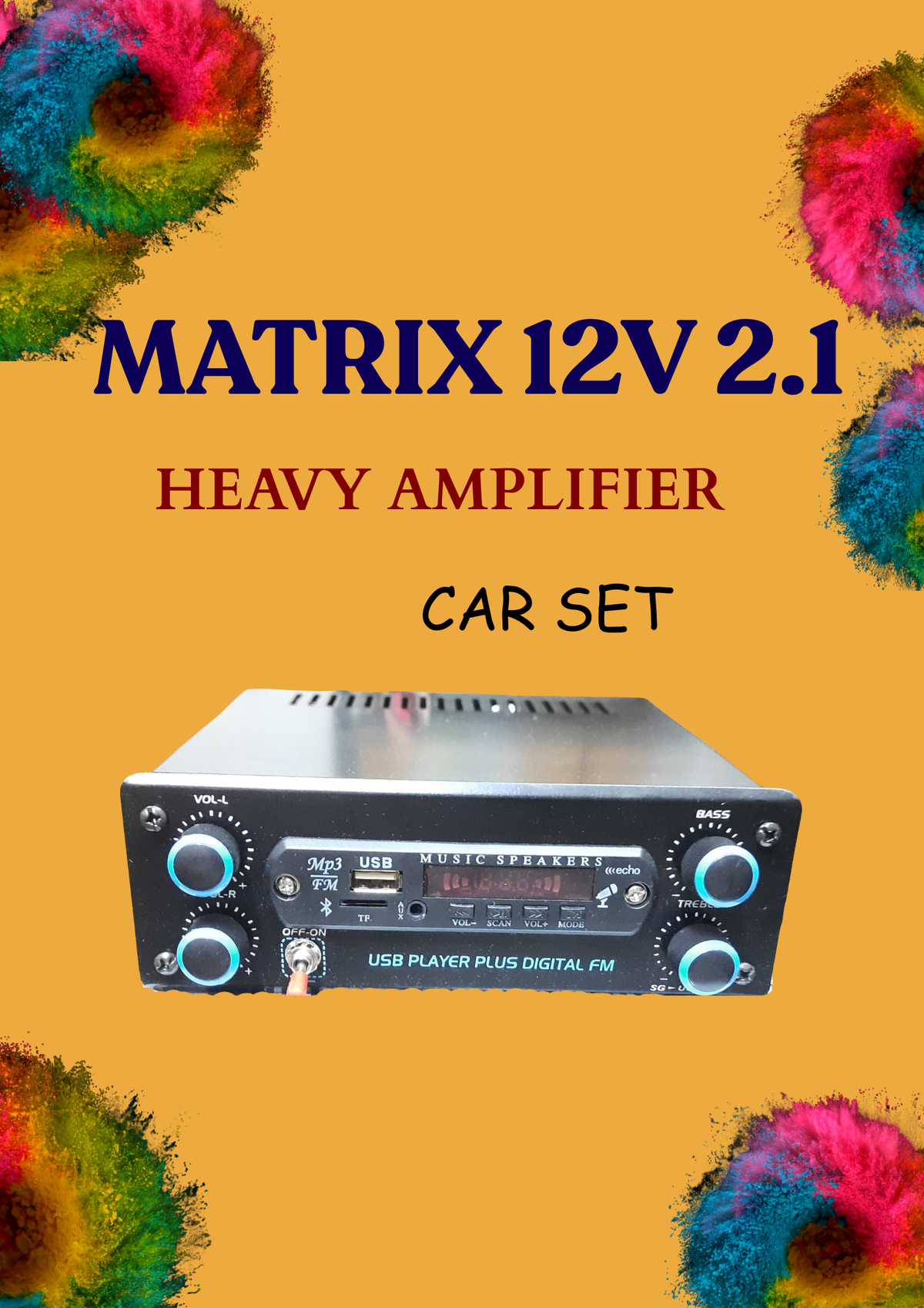 MATRIX 2.1 AMP (HEAVY)ASSEMBLED