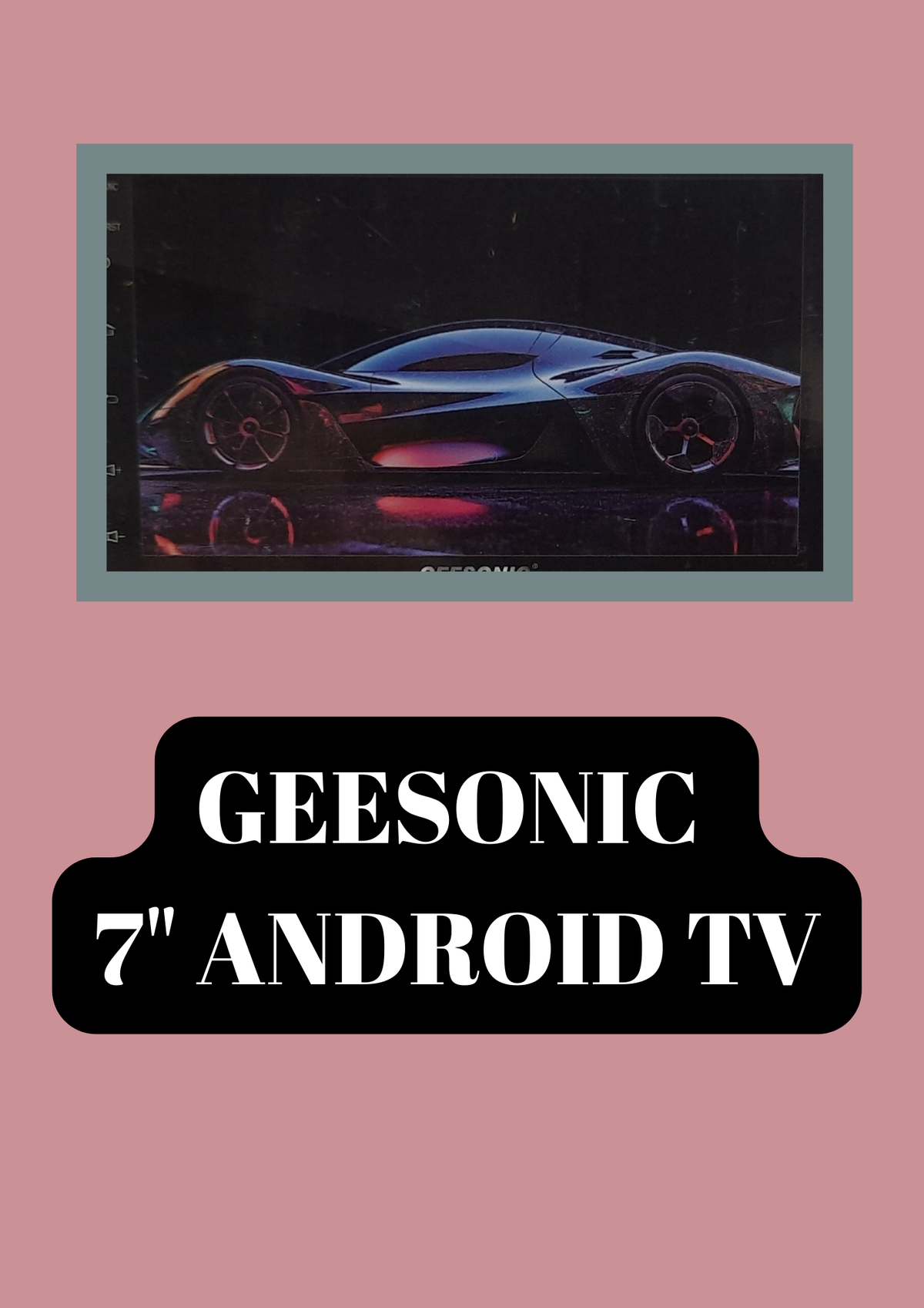 GEESONIC 7" ANDROID TV