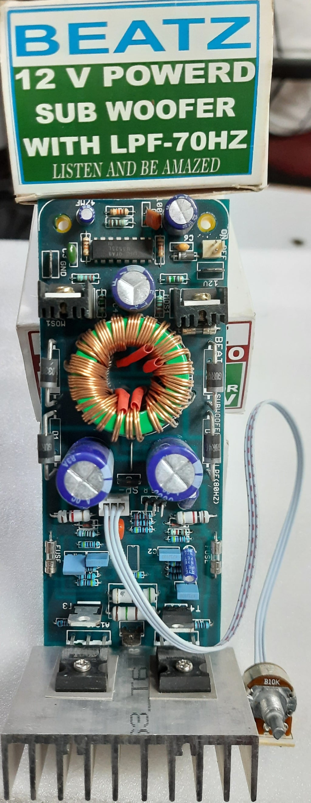 BEATZ 12-24V SUBPRE WITH INVERTER