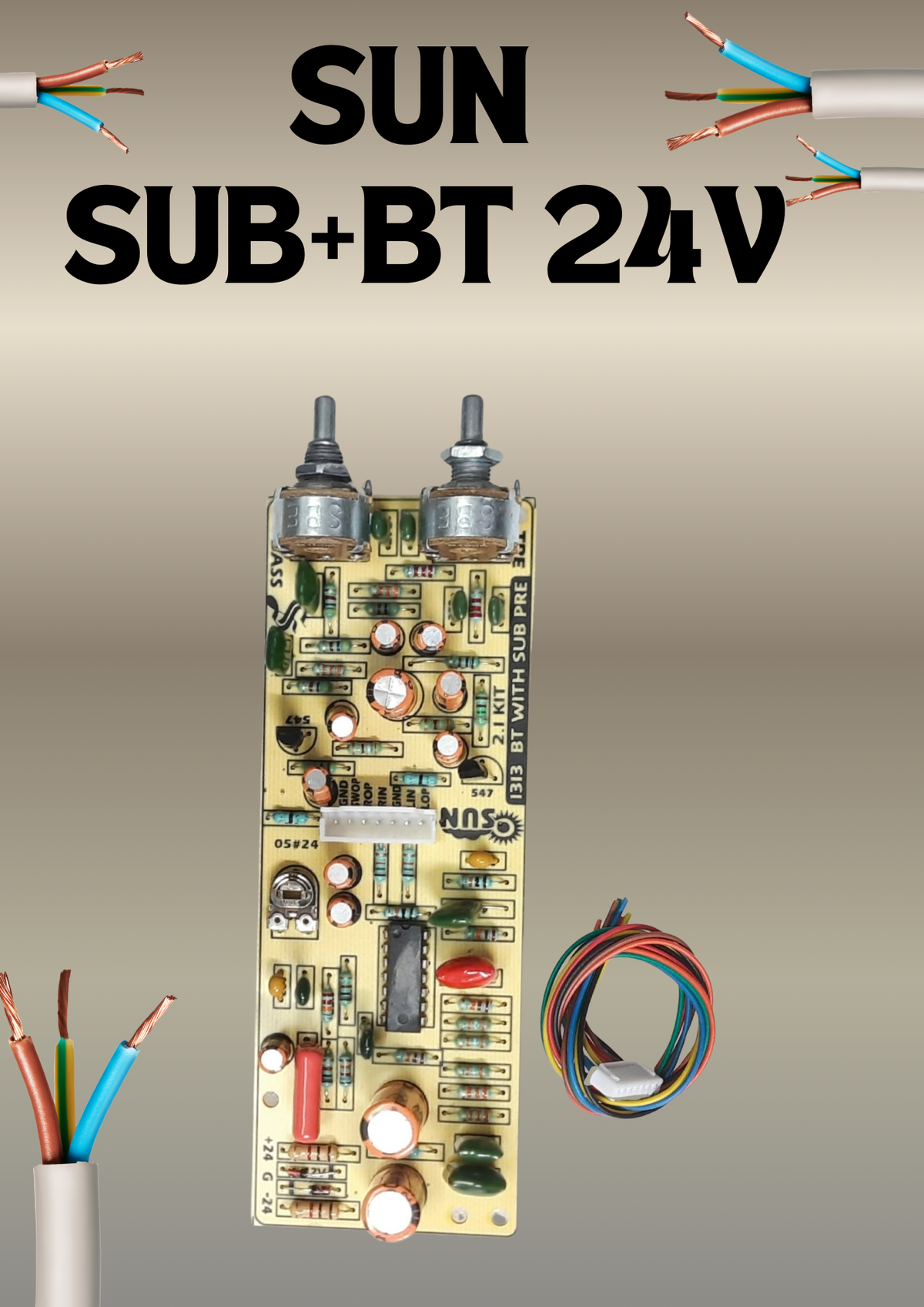 SUN SUB+BT 24V 2.1