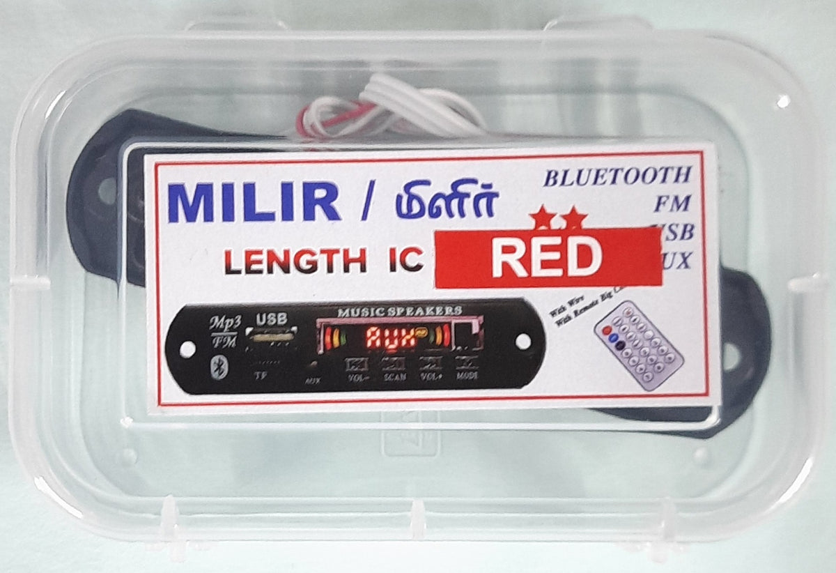 MILIR LENGHT IC USB BOARD RED