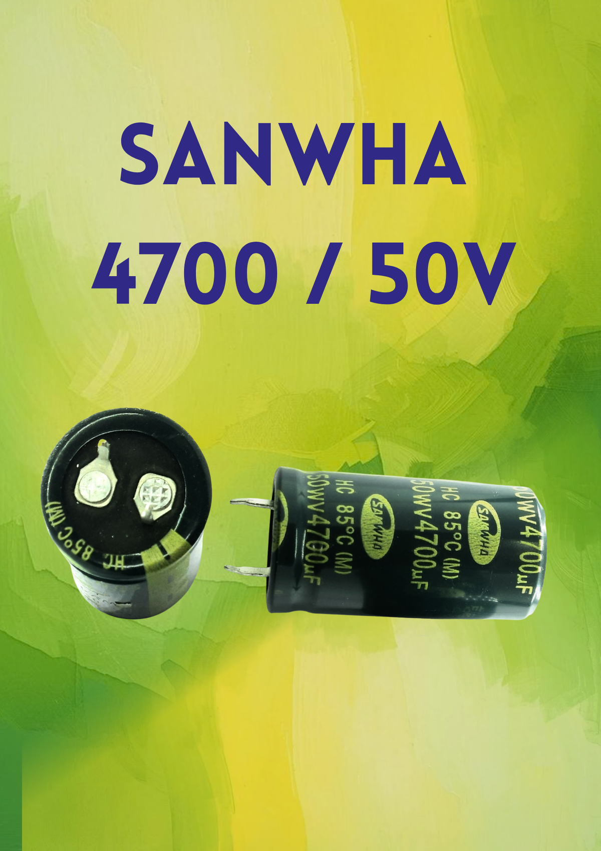 SANWA 4700 / 50V CAPACITOR
