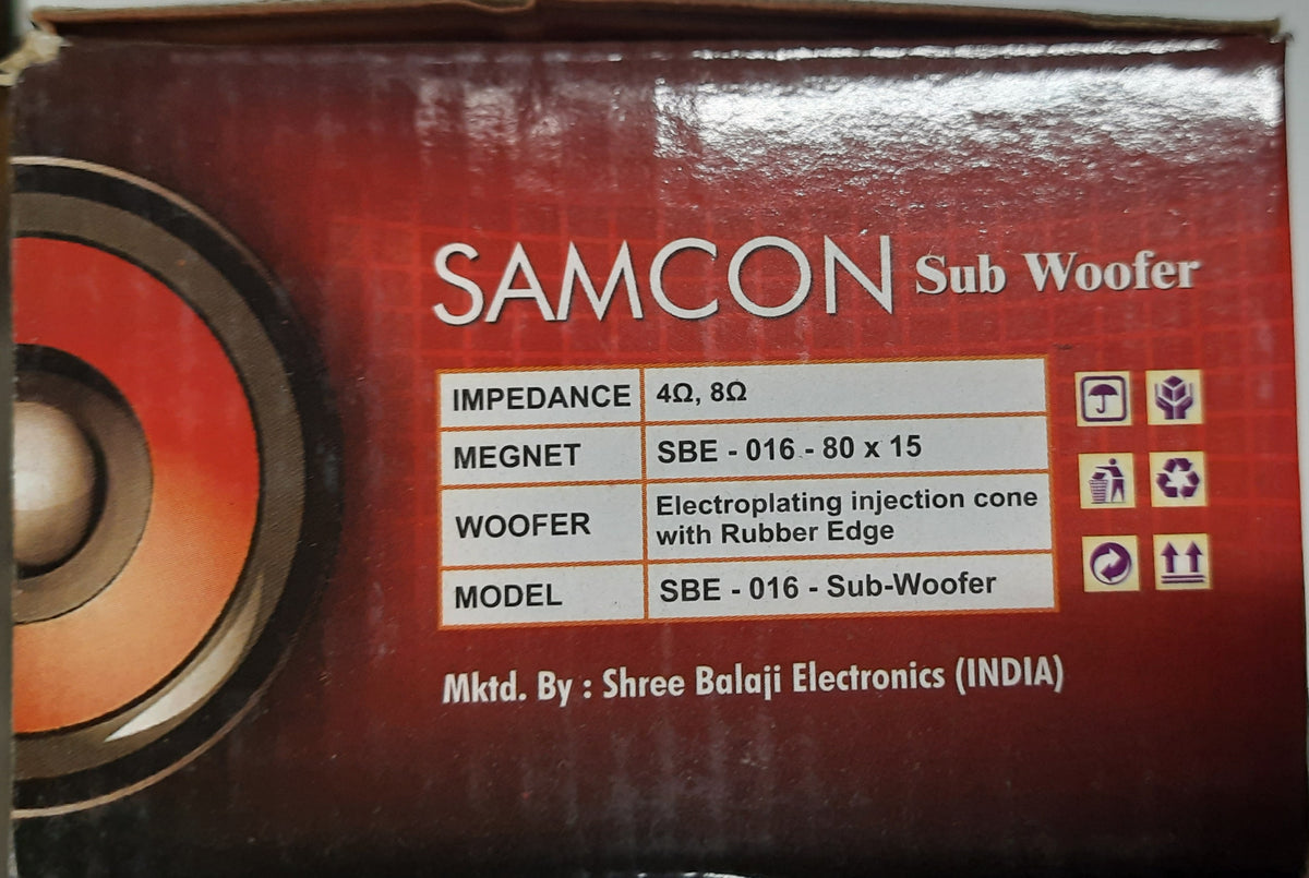 SAMCON 4" SUB (016)