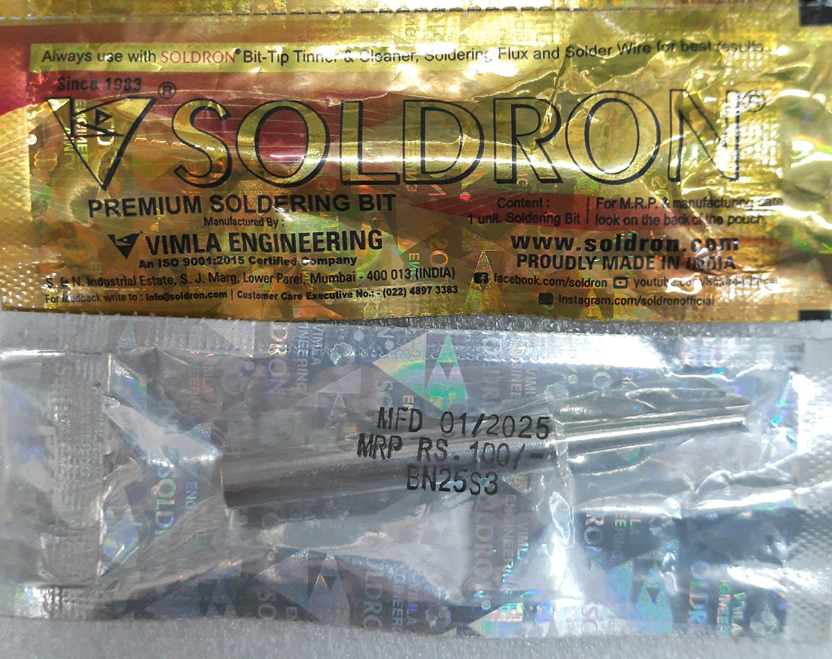 SOLDRON 25W SOLDRING BIT